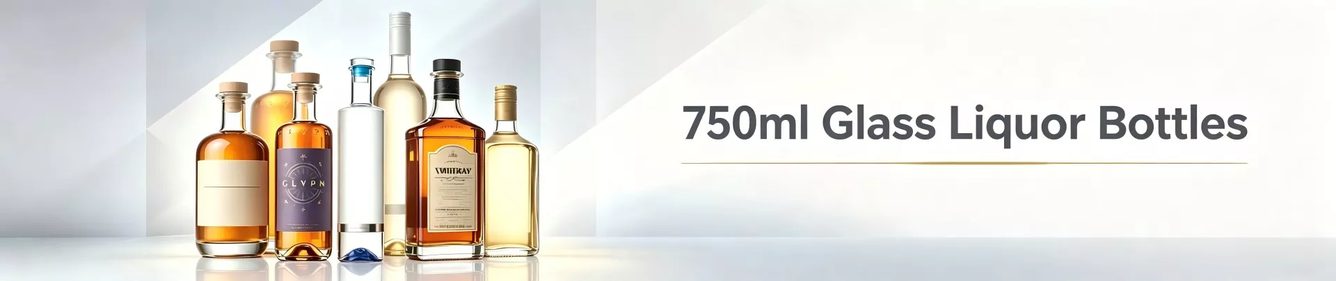 750ml Cam Likör Şişeleri