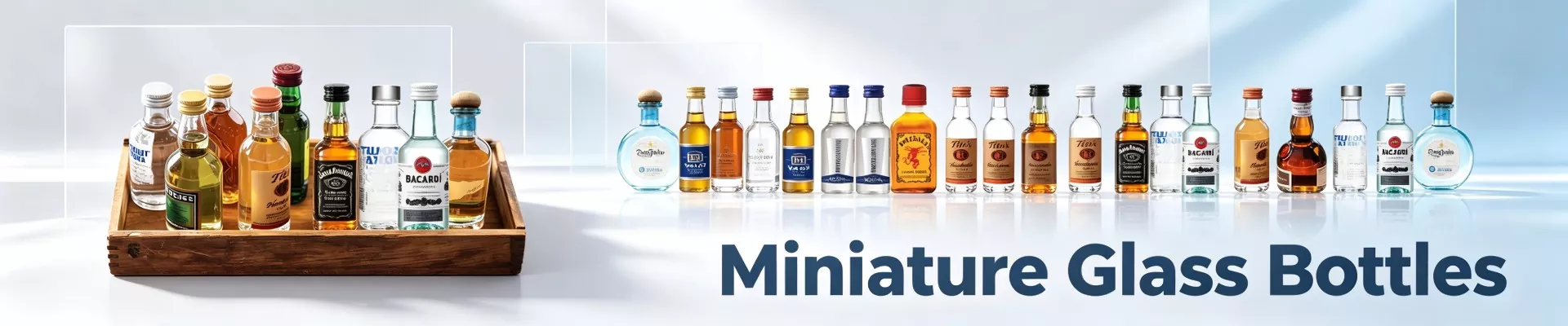 Minyatür Cam Şişeler