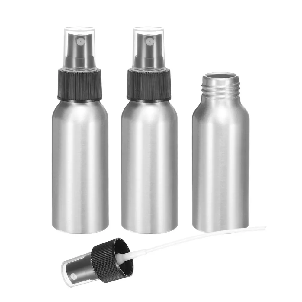 60ml (2oz) Mini Yeniden Kullanılabilir Alüminyum İnce Sis Sprey Şişesi