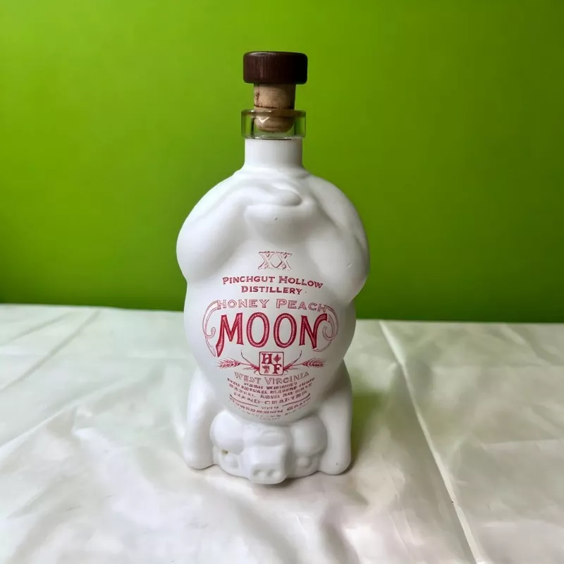 Benzersiz Domuz Şeklinde Mat Kaplama Seramik Şişe