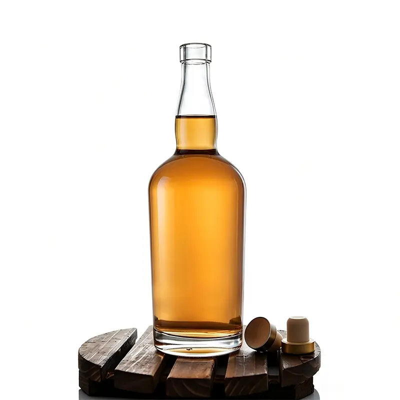 750ml Tennessee Cam Likör Şişesi Bar Üstü
